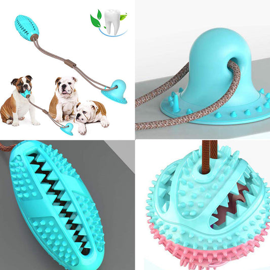 Interactive Suction Dog Toy – Chew, Clean, and Play - Best BarkGains